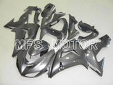 Kawasaki NINJA ZX10R 2006-2007 Injection ABS Fairing - Factory Style - Gray - MFS5965
